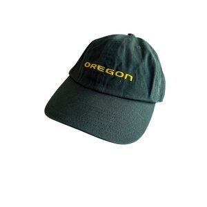 Oregon Dark Green Baseball Cap Adjustable Strapback  Cotton Unisex One Size